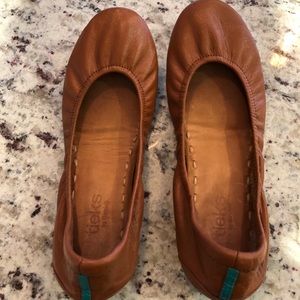 Tieks Chestnut - EUC - foldable flats